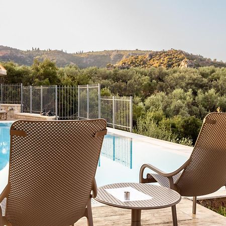 Olympia Zervea Studios With Pool - Apartment Кардамили Экстерьер фото